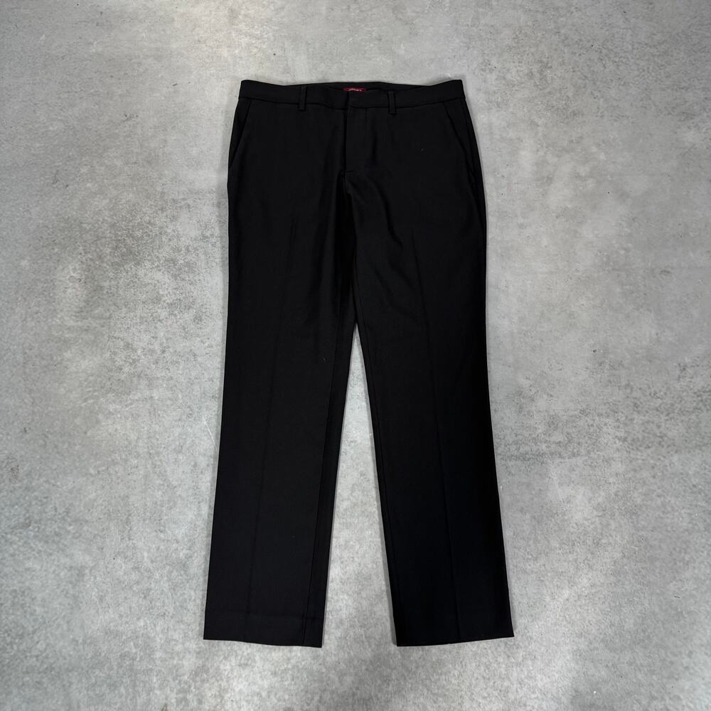 Axis Perry Ellis Dress Pants Straight Leg Black Mens - Size: 32x30